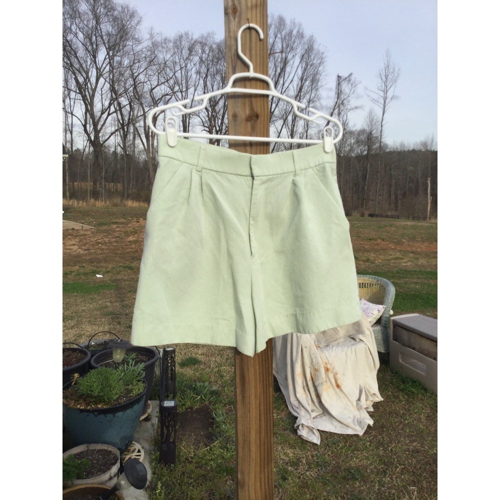 Zara Light Green Women's Shorts